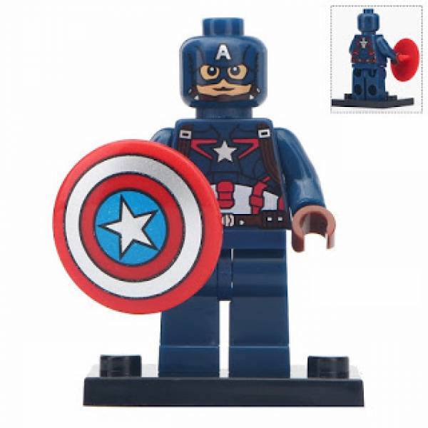 Captain America Minifigure Lot From Marvel Movie Brick