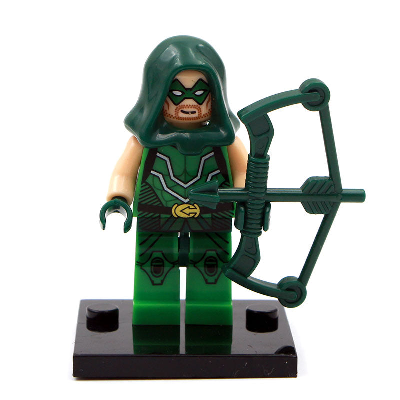 Green Arrow DC Comics Superhero Minifigure – Minifigure Bricks