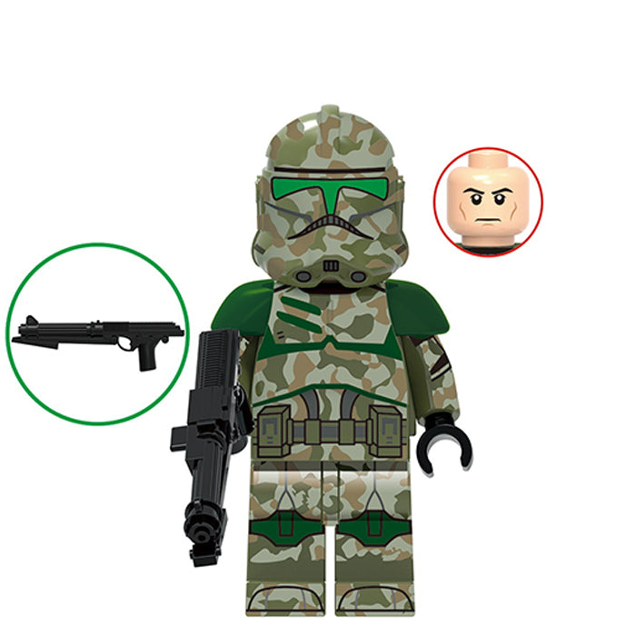 41st Kashyyyk Clone Trooper Custom Star Minifigure – Minifigure Bricks