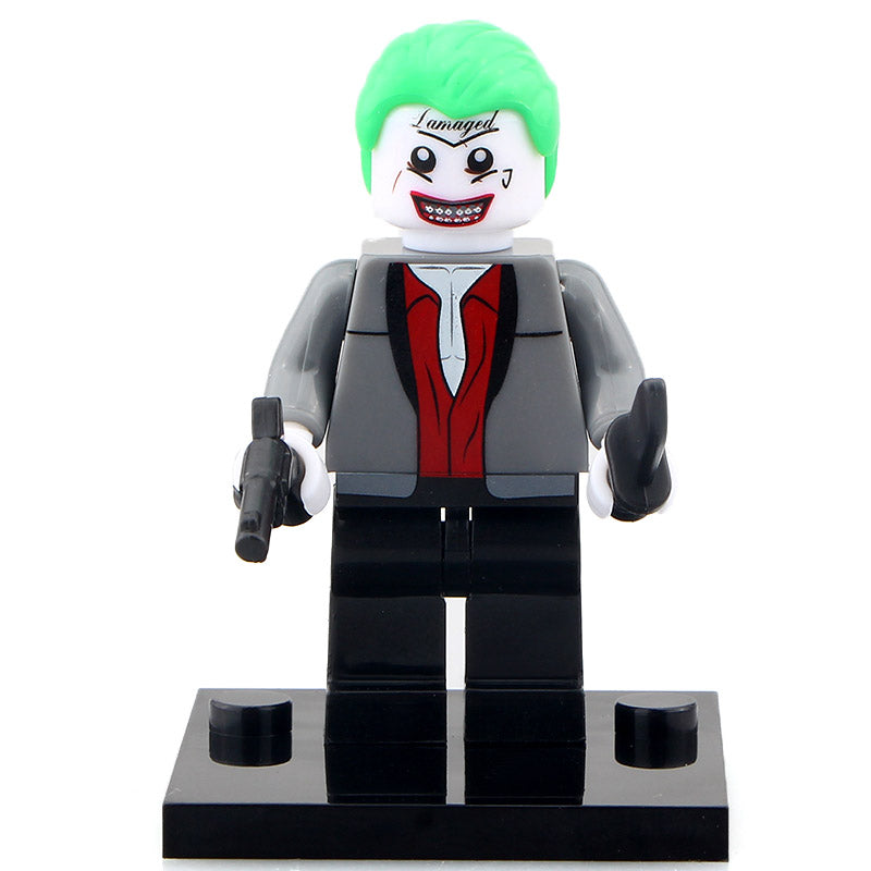 Damaged Joker Suicide Squad Comics Supervillain Minifigure – Minifigure