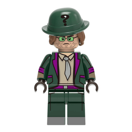 The Riddler (Arkham Knight) Custom DC Superhero Minifigure