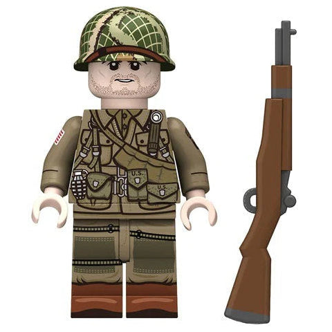 U.S. Airborne Military Soldier Custom Minifigure