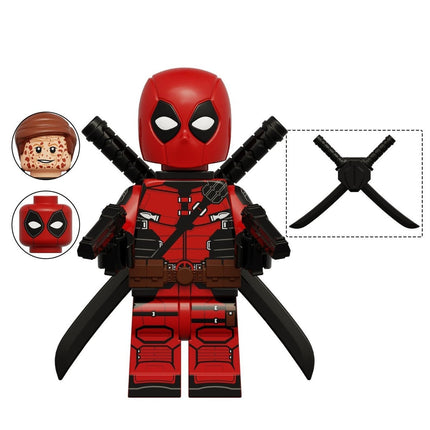 Deadpool Custom Marvel Superhero Minifigure