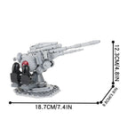 Imperial Superlaser with figure