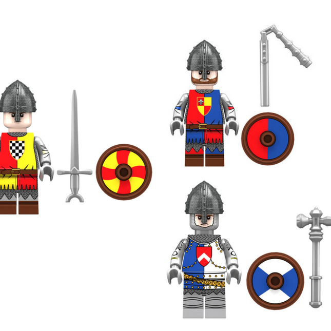 Medieval Soldiers Set Custom Minifigures