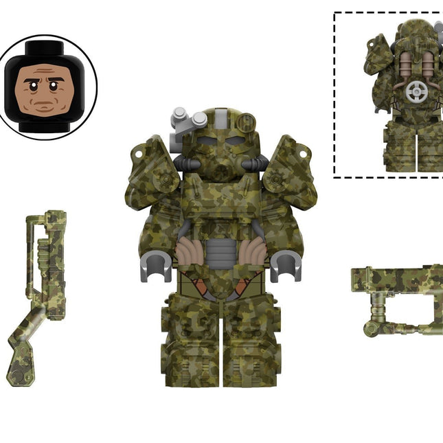 Fallout T60 Power Armour Custom Minifigure