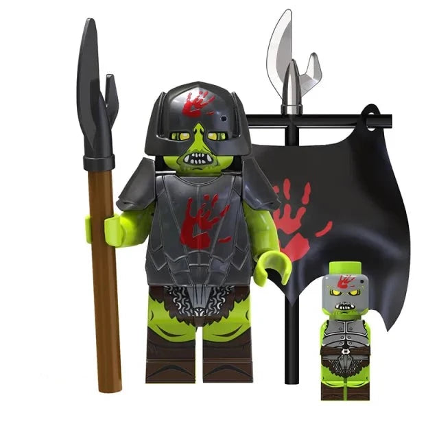 Uruk-Hai Orc custom Lord of the Rings Minifigure