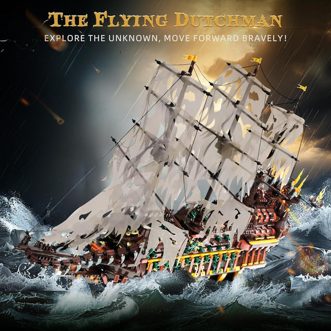 Flying Dutchman Pirate Ship Building Set