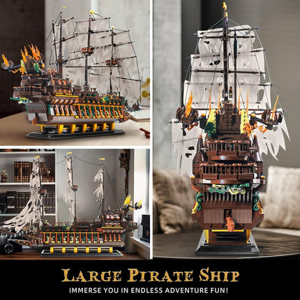Flying Dutchman Pirate Ship Building Set