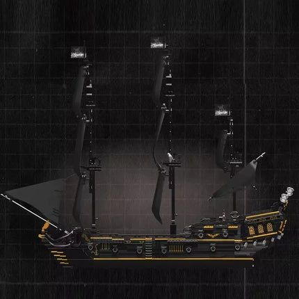 Black Pearl Pirate Ship Building Set