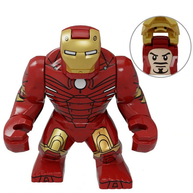 Iron Man Custom Marvel Superhero Large Minifigure