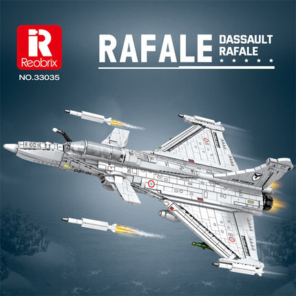 Dassault Rafale Fighter Jet Building Set