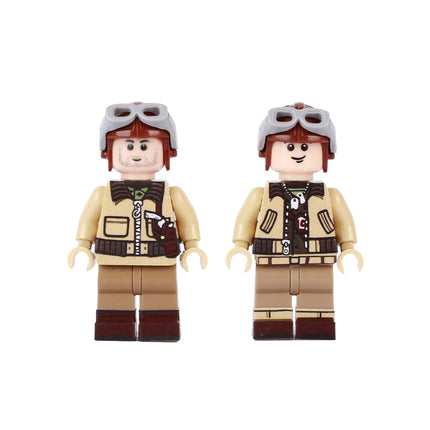 WW2 USA M8 Greyhound Light Armored Car Custom Military MOC