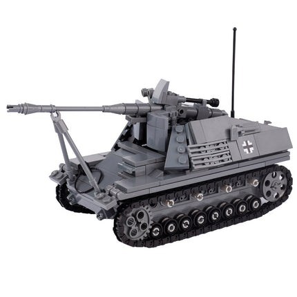 WW2 German Nashorn Tank Destroyer Custom Military MOC