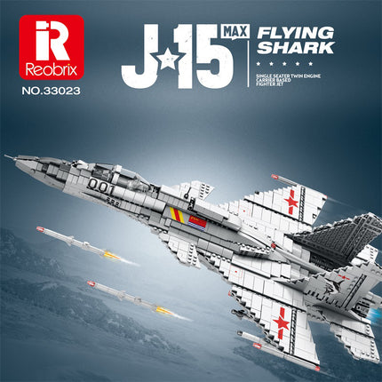J-15 Flying Shark Max Fighter Jet Building Set