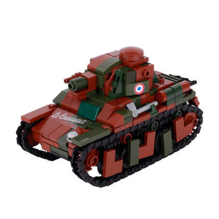 Renault R35 French Infantry Tank Custom Military MOC