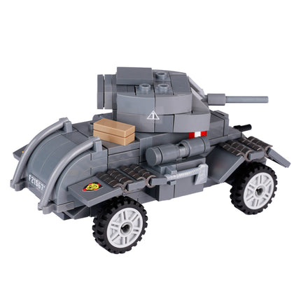 WW2 T17E1 Staghound Armored Car Custom Military MOC