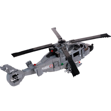 French Eurocopter AS565 Panther Helicopter Custom Military MOC