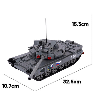 Russia T-90 Main Battle Tank Custom Military MOC