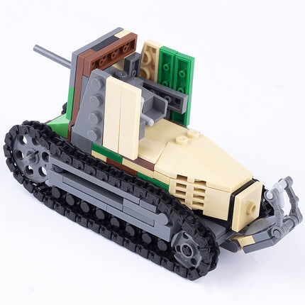 Renault FT-17 Self Propelled Artillery Custom Military MOC