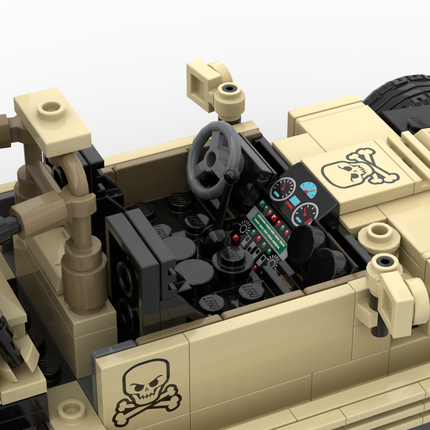 USA Desert Patrol Vehicle Buggy Custom Military MOC