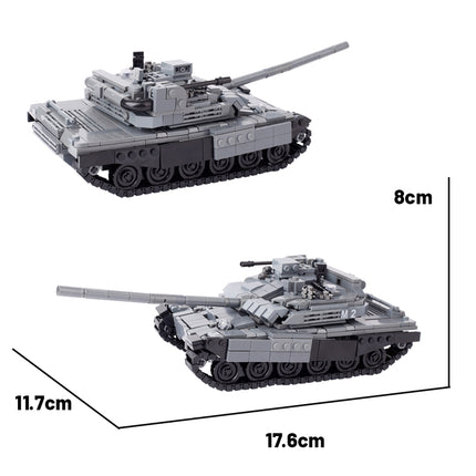 Soviet T-72M2 Main Battle Tank Custom Military MOC
