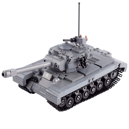 WW2 USA M26 Pershing Heavy Tank Custom Military MOC