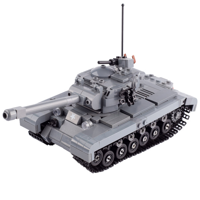 WW2 USA M26 Pershing Heavy Tank Custom Military MOC