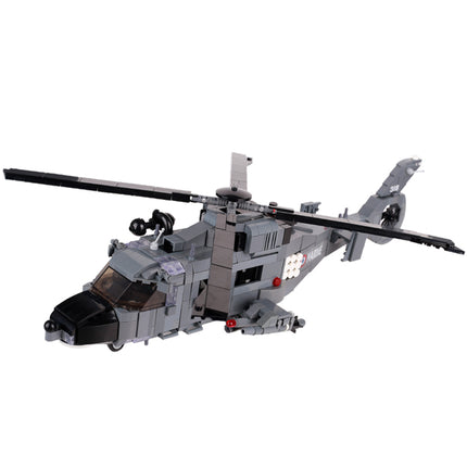 French Eurocopter AS565 Panther Helicopter Custom Military MOC