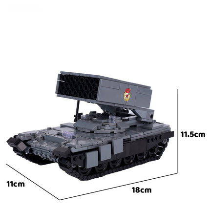 Russia TOS-1A Rocket Launcher Custom Military MOC