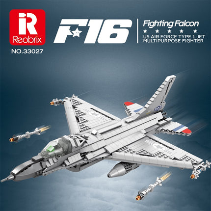 F-16 Fighting Falcon Fighter Jet Building Set