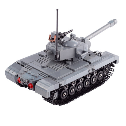 WW2 USA M26 Pershing Heavy Tank Custom Military MOC