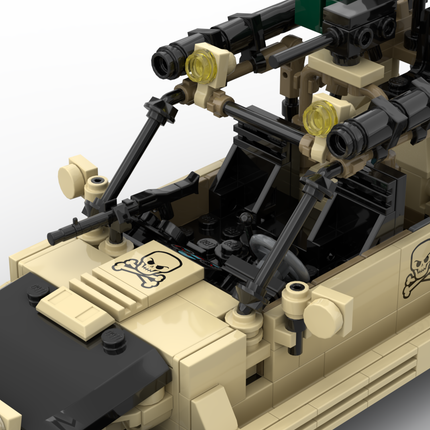 USA Desert Patrol Vehicle Buggy Custom Military MOC