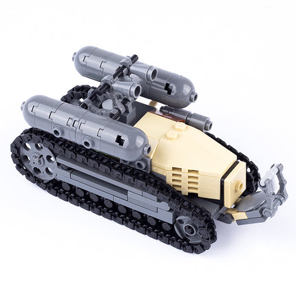 Renault FT-17 Gas Tank Custom Military MOC