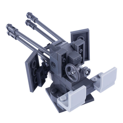 WW2 German Anti-Aircraft Gun 2cm Flak 38 Custom Military MOC