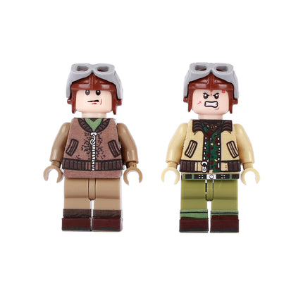 WW2 USA M8 Greyhound Light Armored Car Custom Military MOC