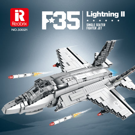 F-35 Lightning II Fighter Jet Building Set