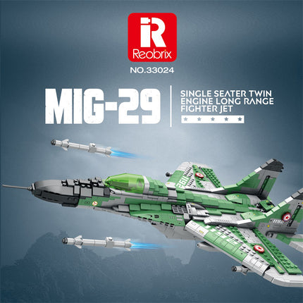 Russian MiG-29 Fighter Jet Building Set