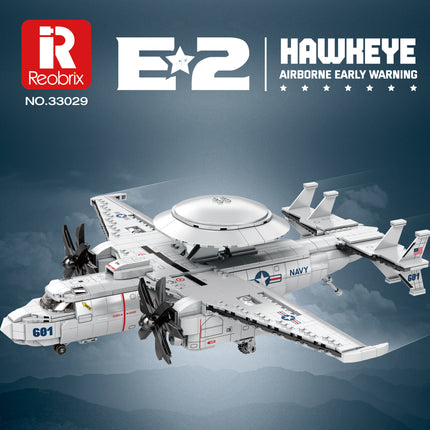 E-2 Hawkeye US Navy Aircraft Building Set