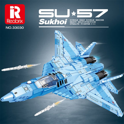 Sukhoi Su-57 Stealth Fighter Jet Building Set