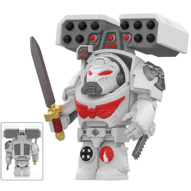 White Scars Terminator From Warhammer 40K Minifigure