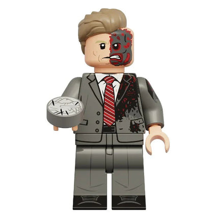 Two-Face (The Dark Knight) Custom DC Comics Supervillain Minifigure