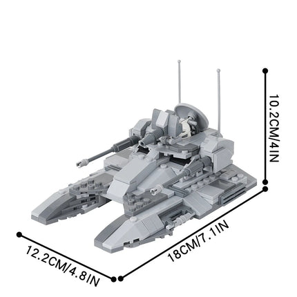 Republic Anti-gravity Tank Custom Star Wars MOC