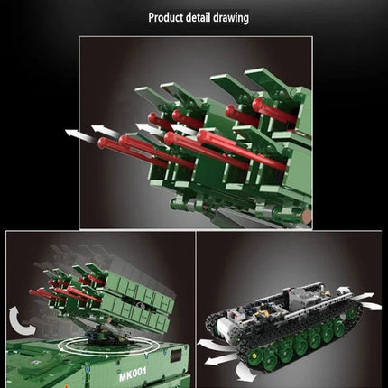 HJ-10 Anti-Tank Missile Building Set