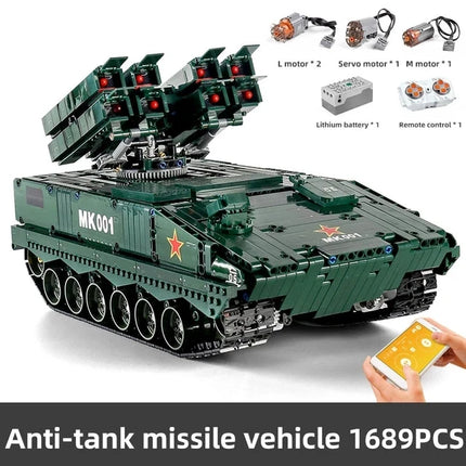 HJ-10 Anti-Tank Missile Building Set