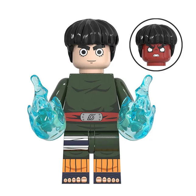 Rock Lee from Naruto Custom Anime Minifigure