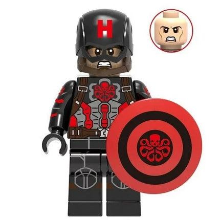 Steve Rogers Custom Marvel Superhero Minifigure