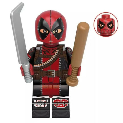 Masacre Deadpool Custom Marvel Superhero Minifigure