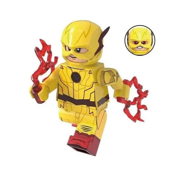 Reverse Flash Custom DC Comics Superhero Minifigure