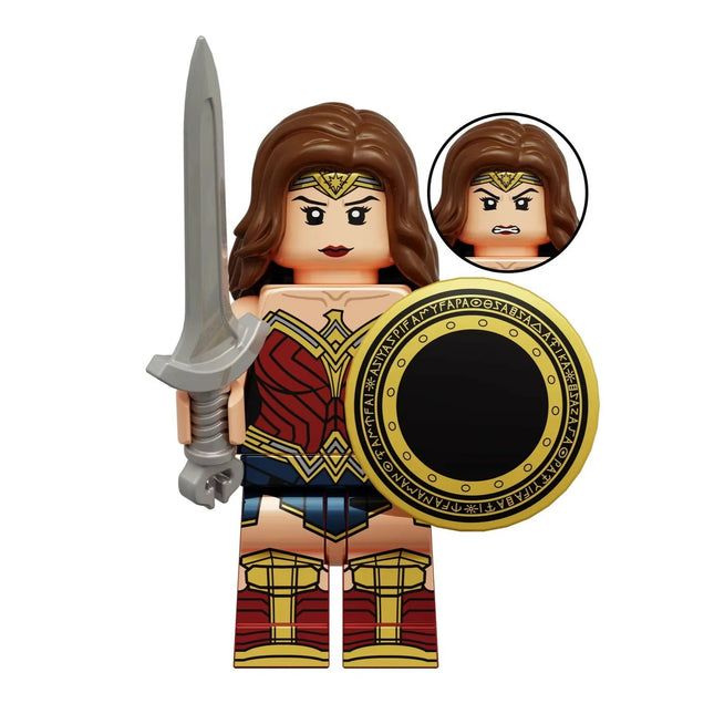 Wonder Woman Custom DC Comics Superhero Minifigure